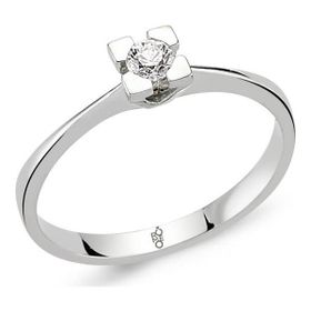 Harem Altın RM-10027 Romeo 0.15 ct Pırlanta Tektaş Yüzük