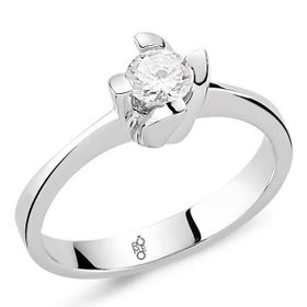 Harem Altın RM-10029 0.30 ct F Renk Hrd Sertifikalı Pırlanta Tektaş Yüzük