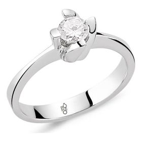 Harem Altın RM-10029 0.30 ct F Renk Hrd Sertifikalı Pırlanta Tektaş Yüzük