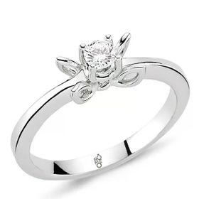 Harem Altın RM-10031 0.18 Karat Romeo Pırlanta Tek Taş Yüzük
