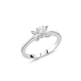 Harem Altın RM-10031 0.18 Karat Romeo Pırlanta Tek Taş Yüzük