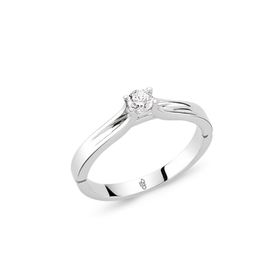 Harem Altın RM-10039 0.20 Karat Romeo Pırlanta Tek Taş Yüzük