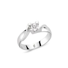 Harem Altın RM-10043 0.25 ct Pırlanta Tektaş Yüzük