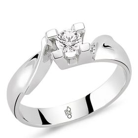 Harem Altın RM-10043 0.25 ct Pırlanta Tektaş Yüzük