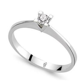 Harem Altın RM-19030 0.20 ct Pırlanta Tektaş Yüzük