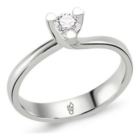 Harem Altın RM10014 18 Ayar Altın 0.25 Ct Pırlanta Tektaş Yüzük