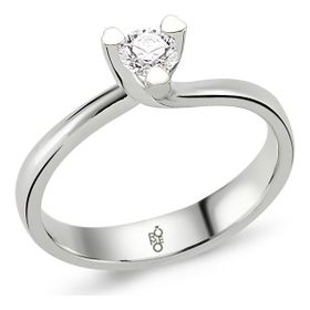 Harem Altın RM10014 18 Ayar Altın 0.25 Ct Pırlanta Tektaş Yüzük