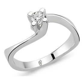Harem Altın RM30047 18 Ayar Altın 0.30 Ct Pırlanta Tektaş Yüzük