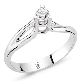 Harem Altın RM30058 0.30 ct Pırlanta Tektaş Yüzük