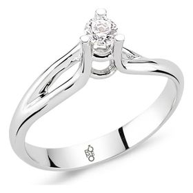 Harem Altın RM30058 0.30 ct Pırlanta Tektaş Yüzük