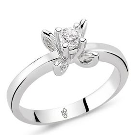 Harem Altın RM30072 18 Ayar Altın 0.30 Ct Pırlanta Tektaş Yüzük