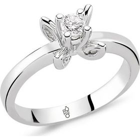 Harem Altın RM30072 18 Ayar Altın 0.30 Ct Pırlanta Tektaş Yüzük