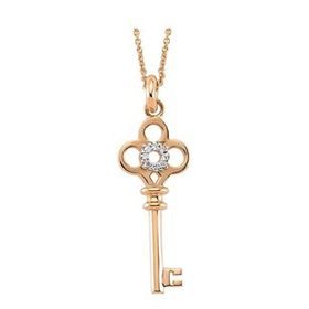 Harem Altın RMK1001 18 Ayar Altın Pırlanta Anahatar Kolye