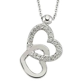 Harem Altın RMK201 18 Ayar Altın Pırlanta Kalp Kolye