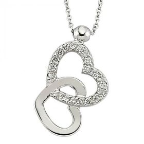 Harem Altın RMK201 18 Ayar Altın Pırlanta Kalp Kolye