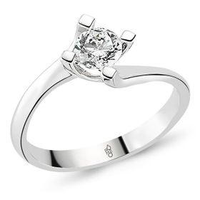 Harem Altın RMY503 18 Ayar Altın 0.50 Ct Pırlanta Tektaş Yüzük