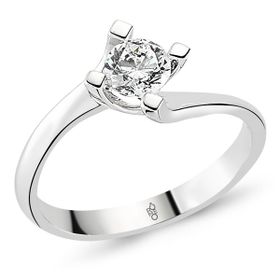 Harem Altın RMY503 18 Ayar Altın 0.50 Ct Pırlanta Tektaş Yüzük