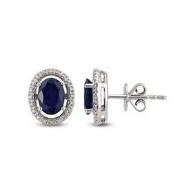 Harem Altın RTK3 1.56 ct Safir Pırlanta Küpe