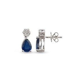 Harem Altın RTK37 1.66 ct Safir Pırlanta Küpe