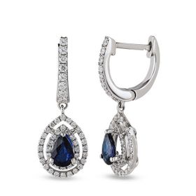 Harem Altın RTK42 1.64 ct Safir Pırlanta Küpe