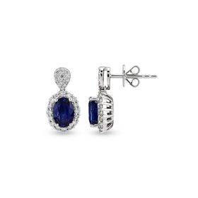 Harem Altın RTK46 2.48 ct Safir Pırlanta Küpe