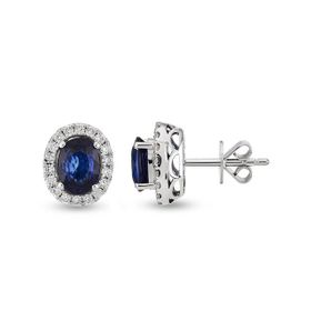 Harem Altın RTK48 3.18 ct Safir Pırlanta Küpe
