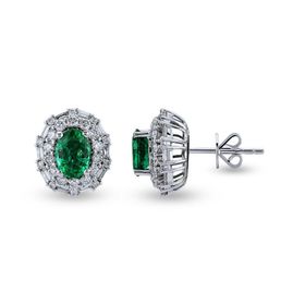 Harem Altın RTK49 2.25 ct Zümrüt Pırlanta Küpe