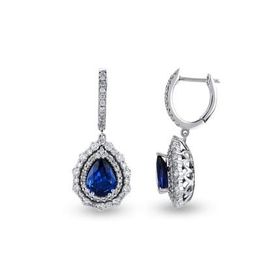 Harem Altın RTK50 3.53 ct Zümrüt Pırlanta Küpe