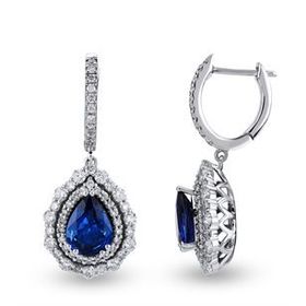 Harem Altın RTK50 3.53 ct Zümrüt Pırlanta Küpe