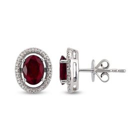 Harem Altın RTK9 2.34 ct Yakut Pırlanta Küpe