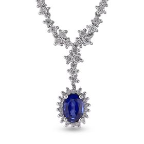 Harem Altın RTKL43 1.48 Ct Pırlanta Safir Altın Kolye