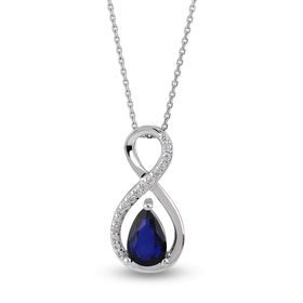 Harem Altın RTKL45 0.47 Ct Pırlanta Safir Altın Kolye
