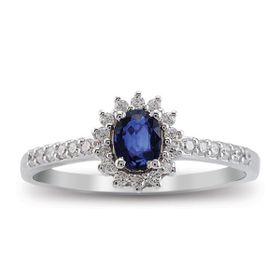 Harem Altın RTY17 1.90 Ct Pırlanta Safir Yüzük