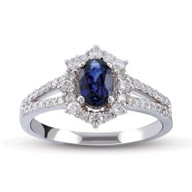 Harem Altın RTY23 1.02 Ct Pırlanta Safir Yüzük