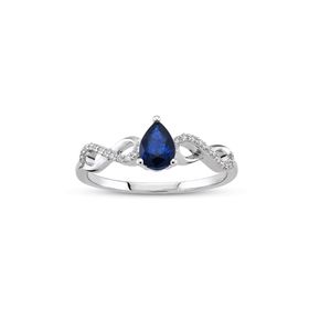 Harem Altın RTY27 0.47 ct Pırlanta Safir Yüzük