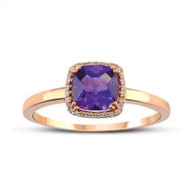 Harem Altın RTY27 0.47 ct Pırlanta Safir Yüzük
