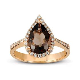 Harem Altın RTY3 Kadın 1.97 ct Pırlanta Renkli Taşlı Yüzük