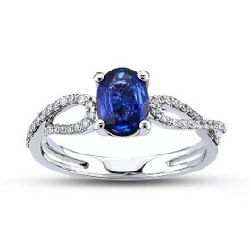 Harem Altın RTY36 Kadın 1.10 ct Pırlanta Safir Yüzük