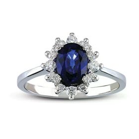 Harem Altın RTY4 1.16 Ct Pırlanta Safir Yüzük