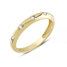 Harem Altın YZK333 14 Ayar Altın Yarım Tur Yüzük