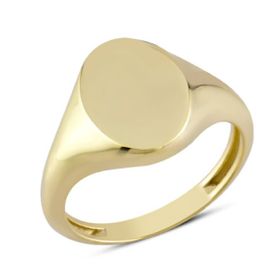 Harem Altın YZK355 14 Ayar Altın Taşsız Oval Yüzük