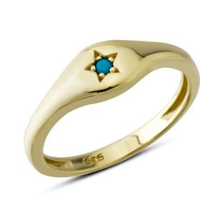 Harem Altın YZK410 14 Ayar Altın Minimal Yüzük