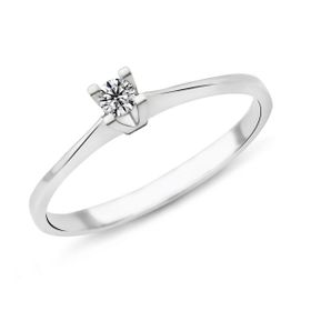 Harem Takı PR103 0.13 ct G Renk Pırlanta Tektaş Yüzük
