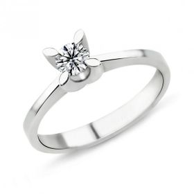 Harem Takı PR125 0.32 ct F Renk HRD Sertifikalı Pırlanta Tektaş Yüzük