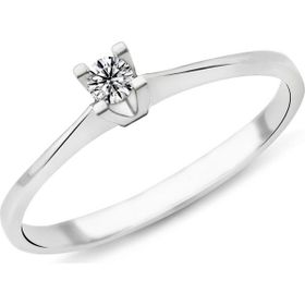 Harem Takı PR13 0.12 ct D Renk Pırlanta Tektaş Yüzük