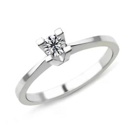 Harem Takı PR149 0.33 ct F Renk HRD Sertifikalı Pırlanta Tektaş Yüzük