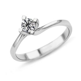 Harem Takı PR186 0.34 ct E Renk HRD Sertifikalı Pırlanta Tektaş Yüzük