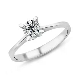 Harem Takı PR195 0.35 ct F Renk HRD Sertifikalı Pırlanta Tektaş Yüzük
