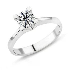 Harem Takı PR207 0.91 ct D Renk HRD Sertifikalı Pırlanta Tektaş Yüzük