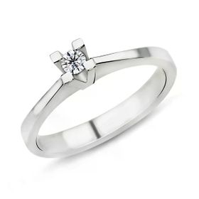 Harem Takı PR216 0.14 ct D Renk Pırlanta Tektaş Yüzük